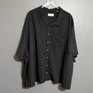 Oak Hill by DXL Camp Shirt Short Sleeve Size xl